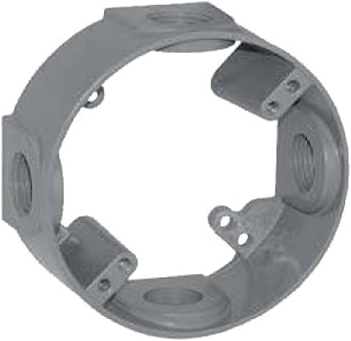 TEDDICO Teddico EX5-V 4in round extension box (4 in) EX-5V