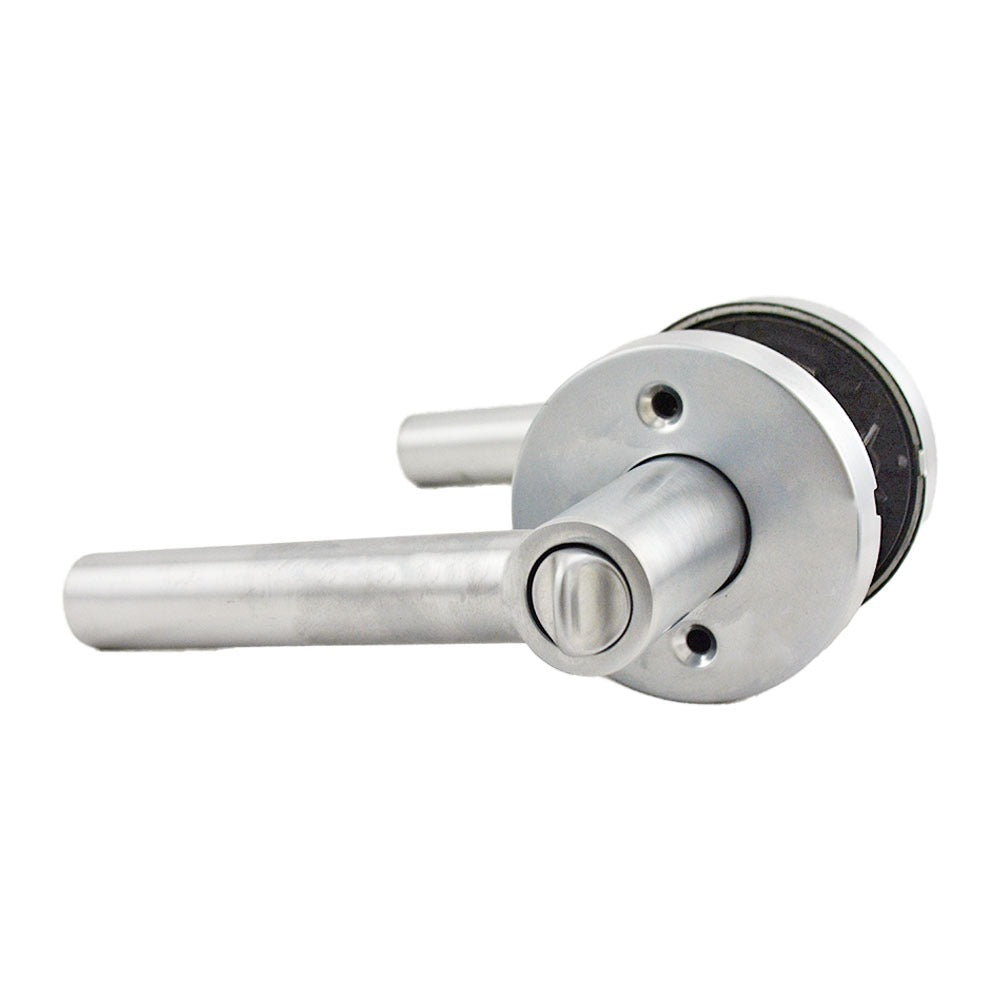 KWIKSET Kwikset 740MILRDT-26DS Milan Lever Entry Lock Satin Chrome