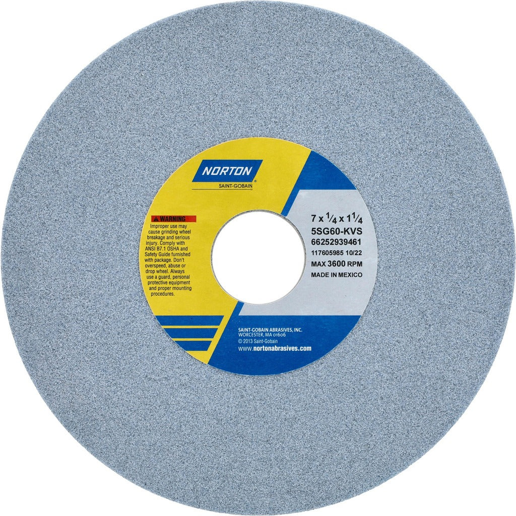 NORTON Norton 66252939461 Surface Grinding Wheel 7in 60 Grit