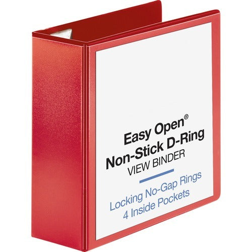 BUSINESS SOURCE Business Source BSN26983 D-ring View Binder 4 Inch