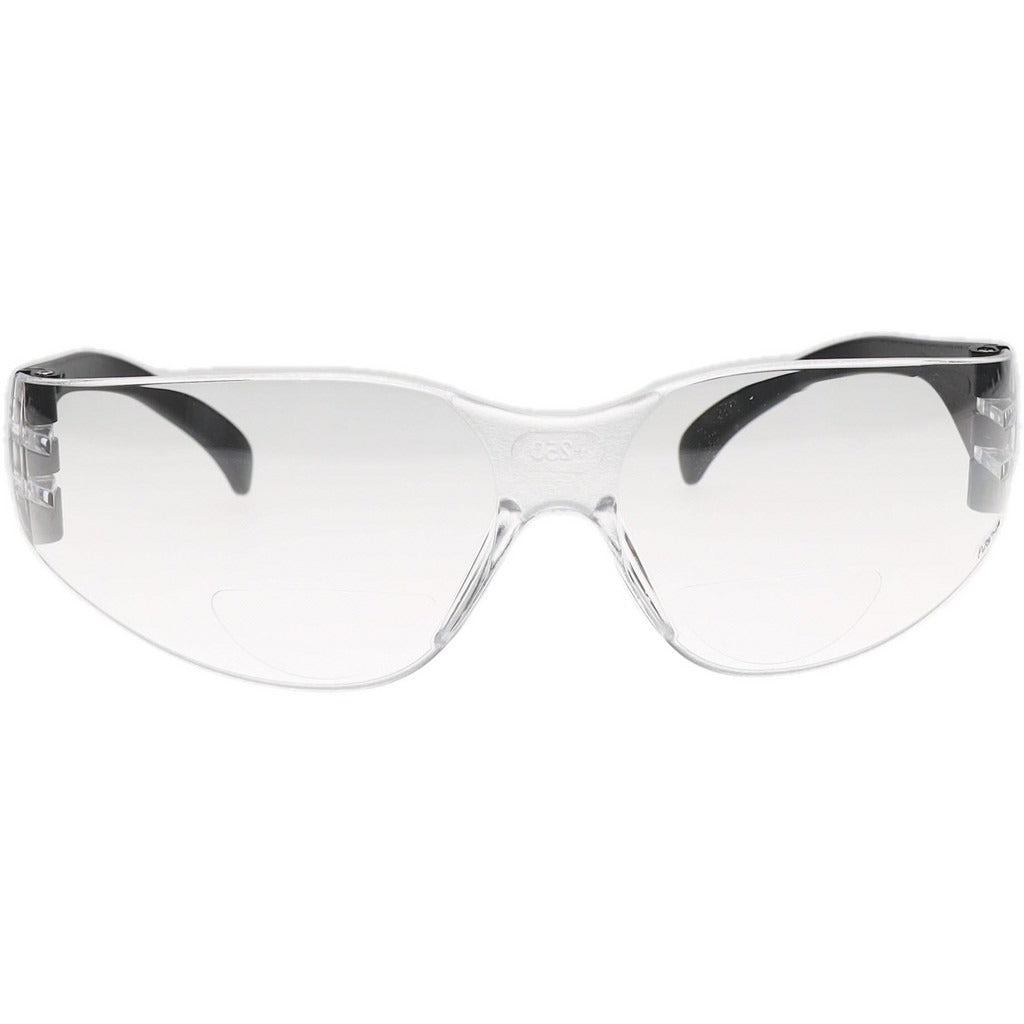 PRO-SAFE Pro-safe 51946 Magnifying Safety Glasses +2.5 Diopter Clear