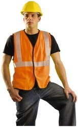 OCCUNOMIX Occunomix LUX-SSG/FR-OM Hi-vis Safety Vest Medium Ansi 2