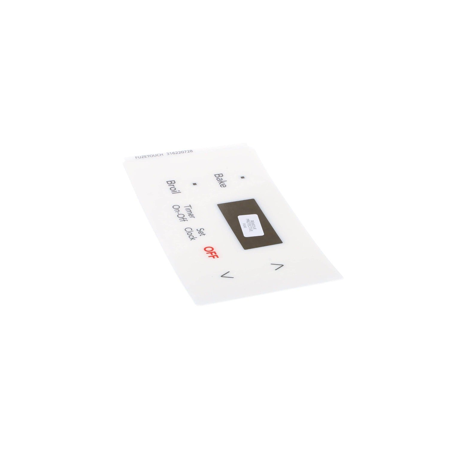 FRIGIDAIRE Frigidaire 316220728 overlay panel (replaces 316220726)