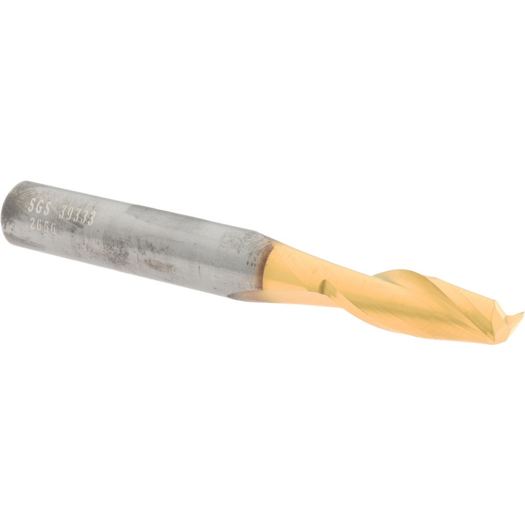 KYOCERA SGS PRECISION TOOLS Sgs 39333 Square End Mill 17/64 in 2 Flute Solid Carbide