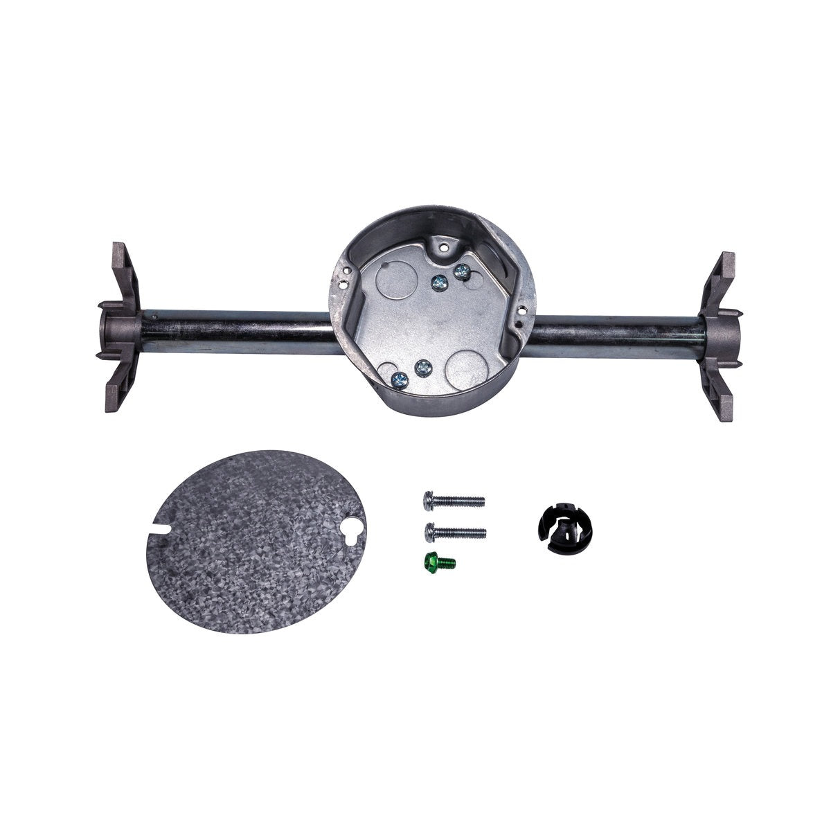 SOUTHWIRE Southwire 54151-CFOW Ceiling Fan Box (4 in Round, 1-1/2 in Deep)