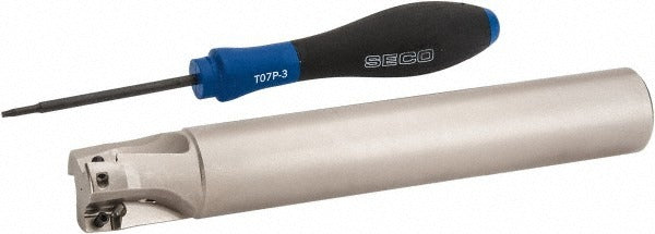 SECO TOOLS Seco 02772707 Indexable Square-shoulder End Mill 1 in