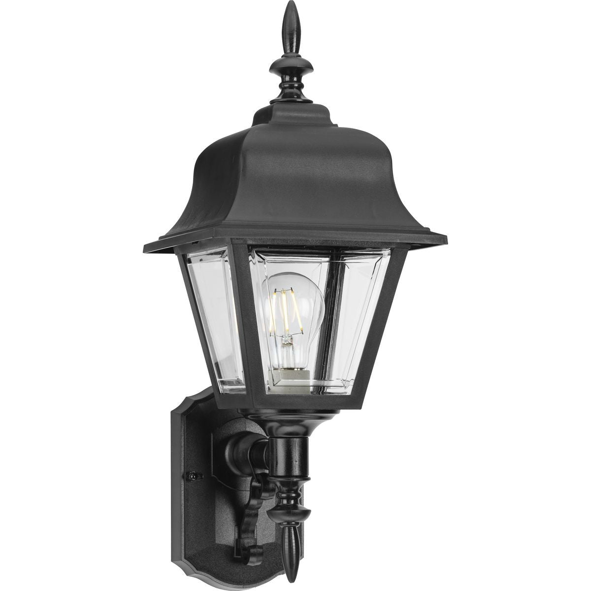 PROGRESS LIGHTING Progress Lighting P5656-31 1-Light Medium E-26 Incandescent Wall Lantern 100W (1-Pack) P5656-31