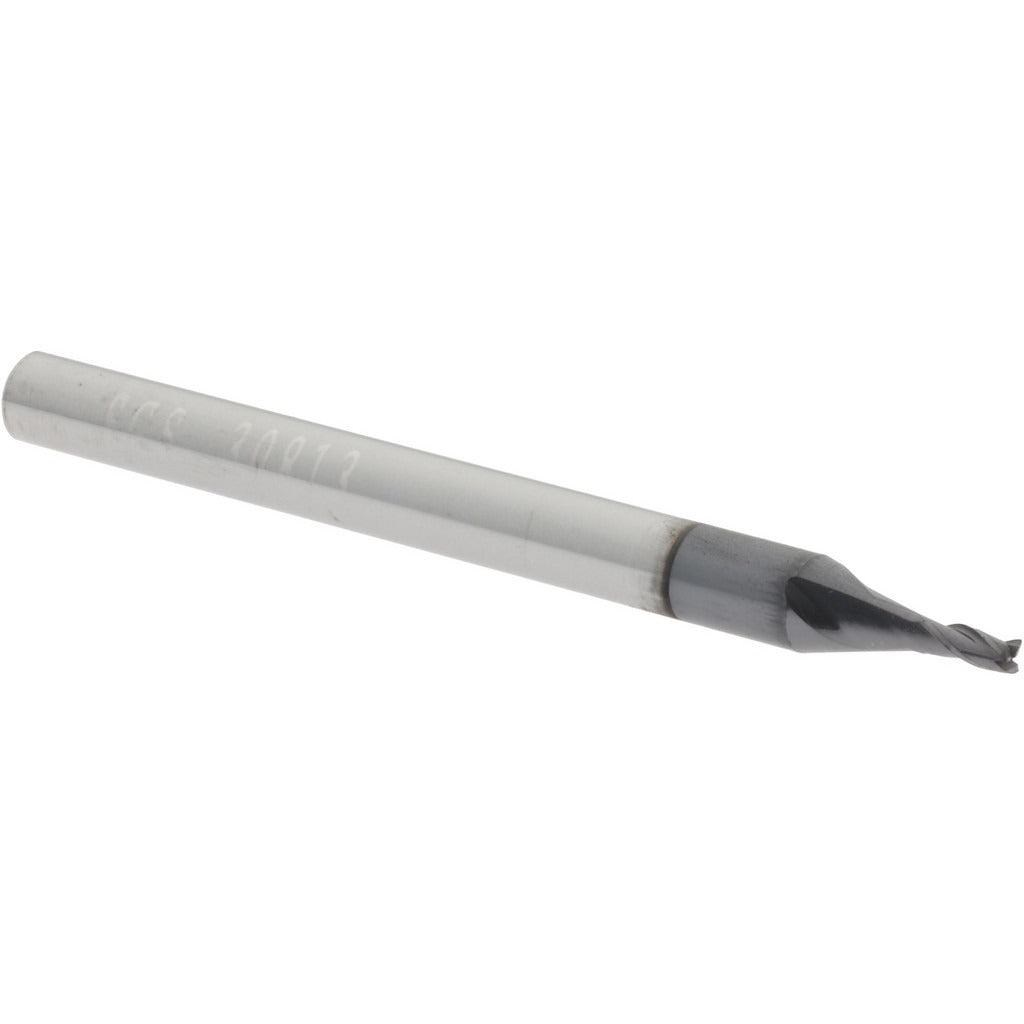 KYOCERA SGS PRECISION TOOLS Sgs 30813 Square End Mill 3/64 in 3 Flute Solid Carbide