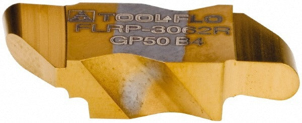 TOOL-FLO Tool-flo 593862RN4C Grooving Insert GP50 Solid Carbide Tin