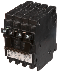 Siemens Q22020CT Triplex Circuit Breaker, 20A, 120/240V AC