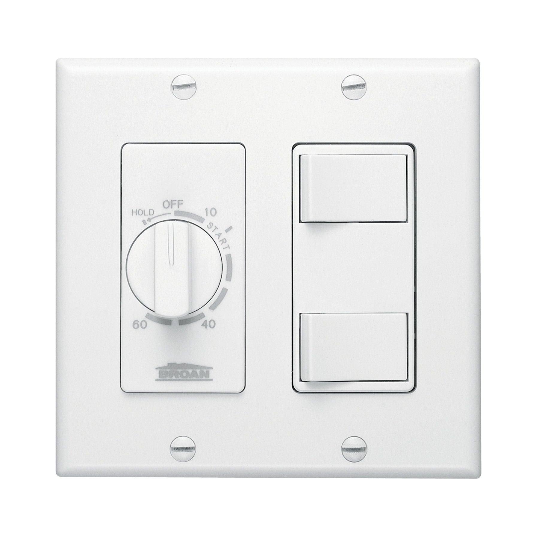 BROAN-NUTONE Broan-Nutone 62W 60-Minute Time Control 20 Amp (2-Gang) CD60W