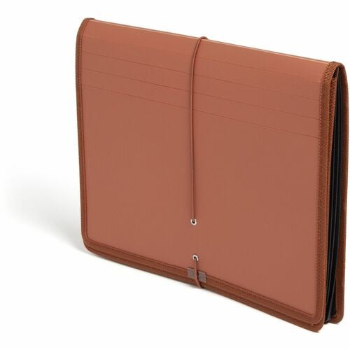 SMEAD Smead SMD73788 Expanding Wallet 5.25 in 1200 Sheet Red Poly