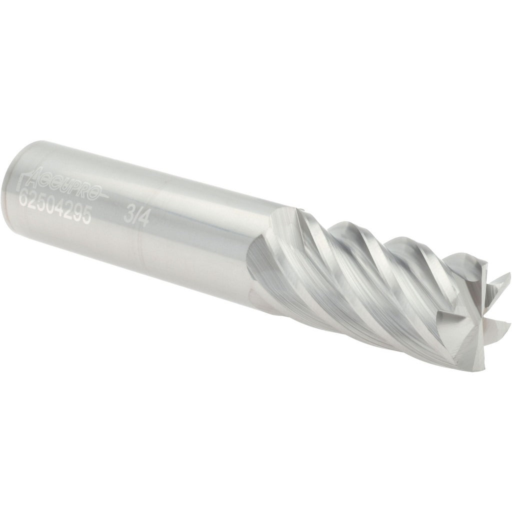 ACCUPRO Accupro 12183869 Square End Mill 3/4 in 6 Flute Carbide