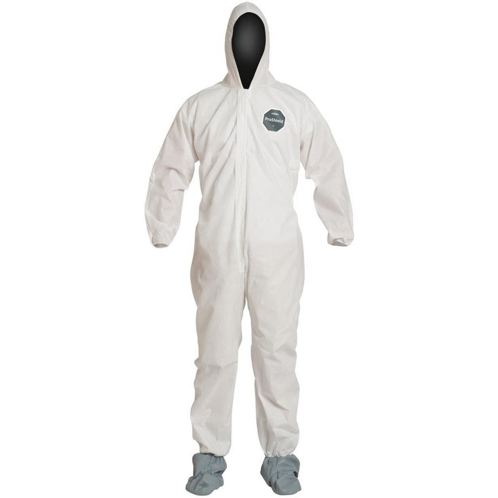 DUPONT Dupont PB122SWHMD002500 Disposable Coveralls Medium 25pk