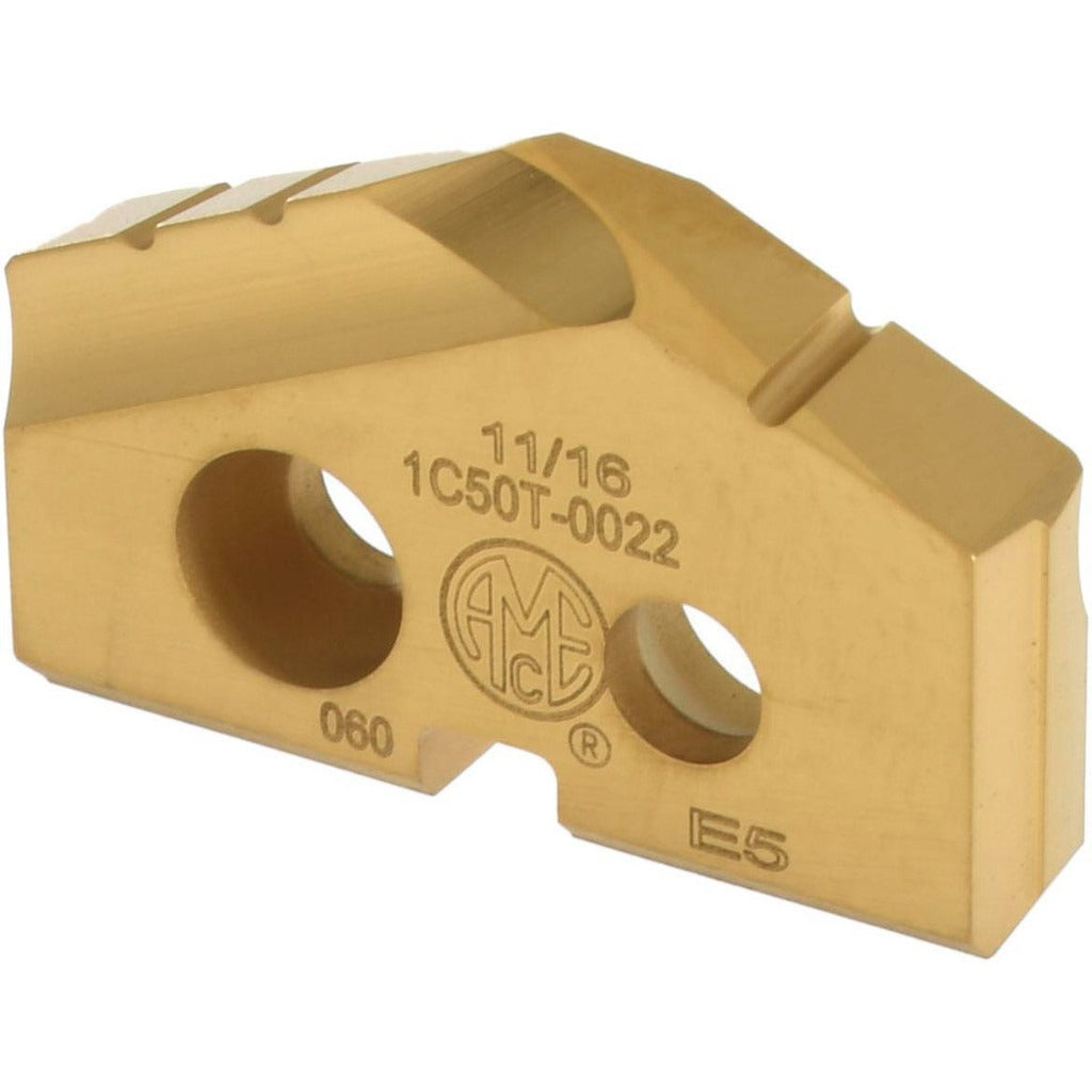 ALLIED MACHINE AND ENGINEERING Allied 1C50T-0022 Spade Drill Insert 11/16 in Carbide Tin