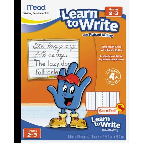 MEAD Bsc Preferred MEA48556 Learn to Write Tablet 40 Pages