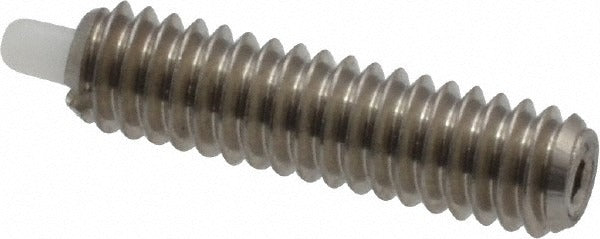 VLIER Vlier SSSD51 Threaded Spring Plunger 8-32 Stainless Steel