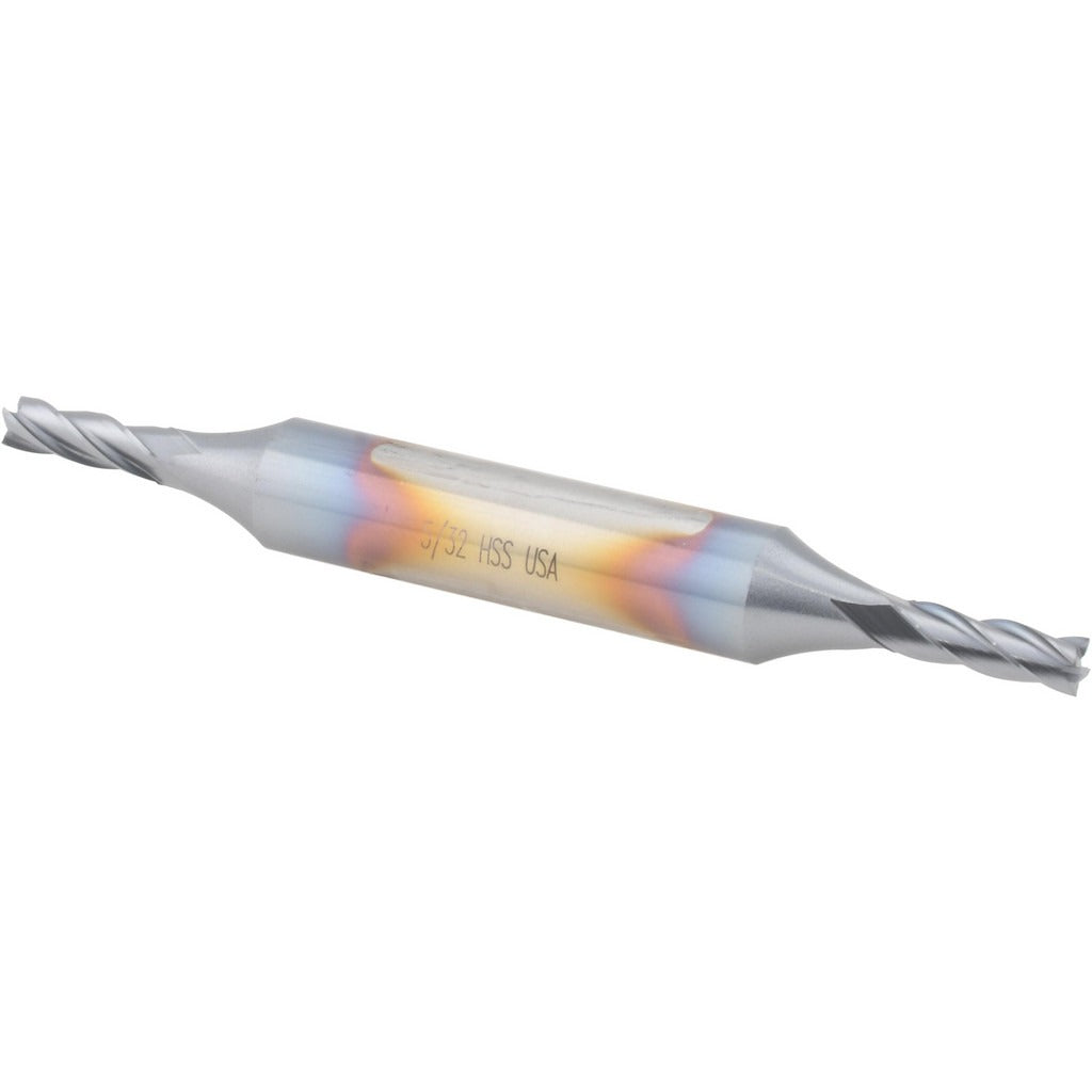 CLEVELAND CONTROLS Cleveland C33102 Square End Mill 5/32 in 4 Flute Hss Ticn