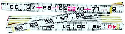 APEX TOOL GROUP Apex Tool Group Llc 066FN 6 Ft Inside Read Wood Rule