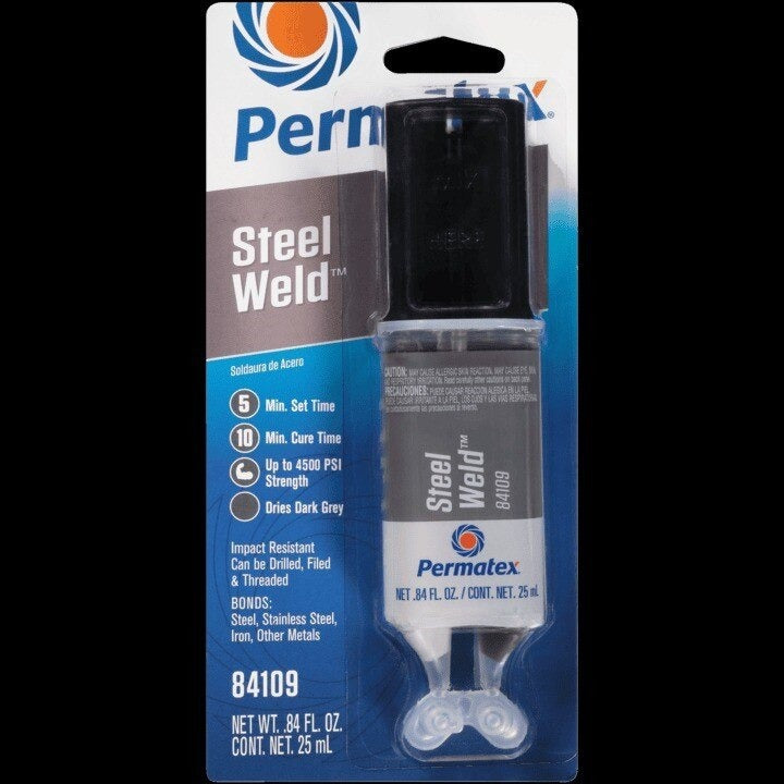 PERMATEX Permatex 84109 Multi-metal Epoxy Steel Weld 0.84 Fl Oz