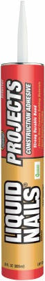 LIQUID NAILS Liquid Nails LNP-704 28 Oz Construction Adhesive Off White