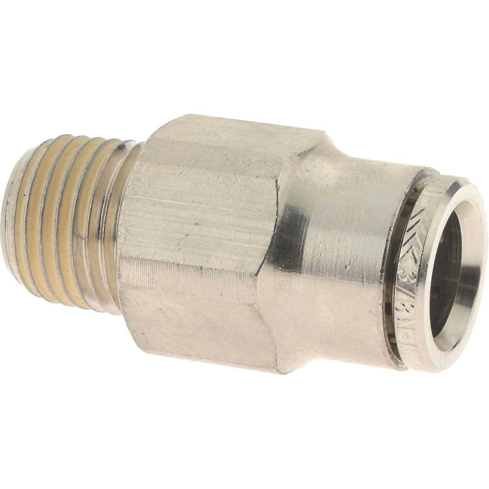 NORGREN Norgren 121250628 Straight Adapter 3/8in Od 1/4in Bspt