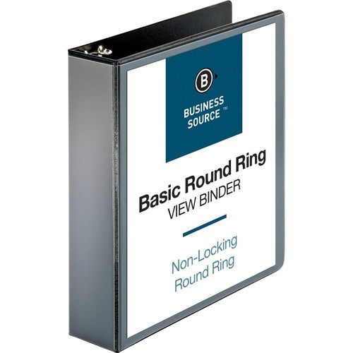 BUSINESS SOURCE Business Source BSN09956 Round Ring View Binder 2 Inch