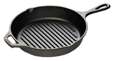 LODGE Lodge Mfg L8GP3 Cast Iron Raised Rib Grill Pan 10.25 in