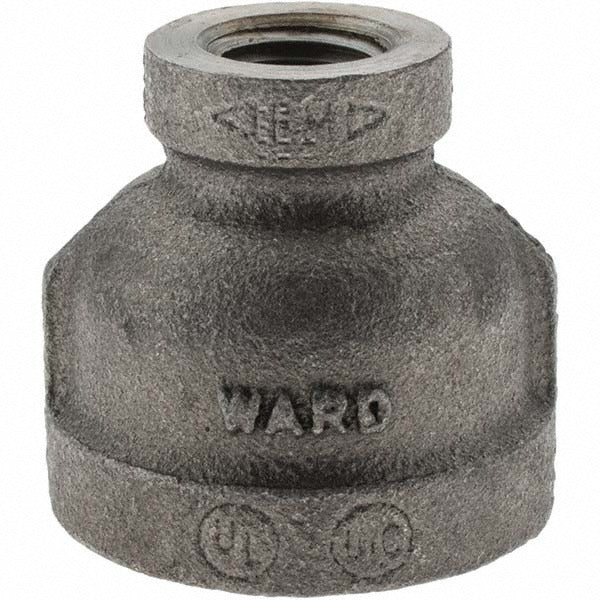 VALUE COLLECTION Value Collection 13891 Black Reducing Coupling 3/4 X 1/4 in