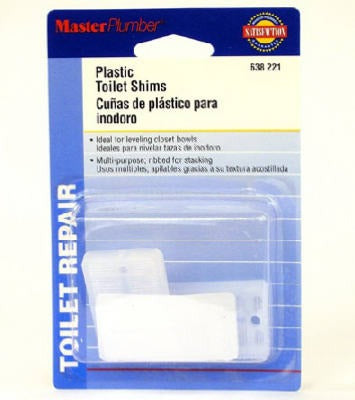 MASTER PLUMBER Plumb Shop Div Brasscraft 638221 Plastic Toilet Shim