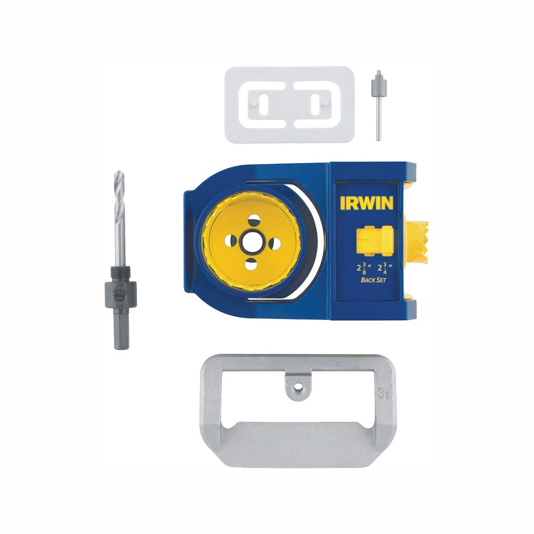 IRWIN Irwin 3111002 Door Lock Installation Kit Bi-Metal (1 Pack)