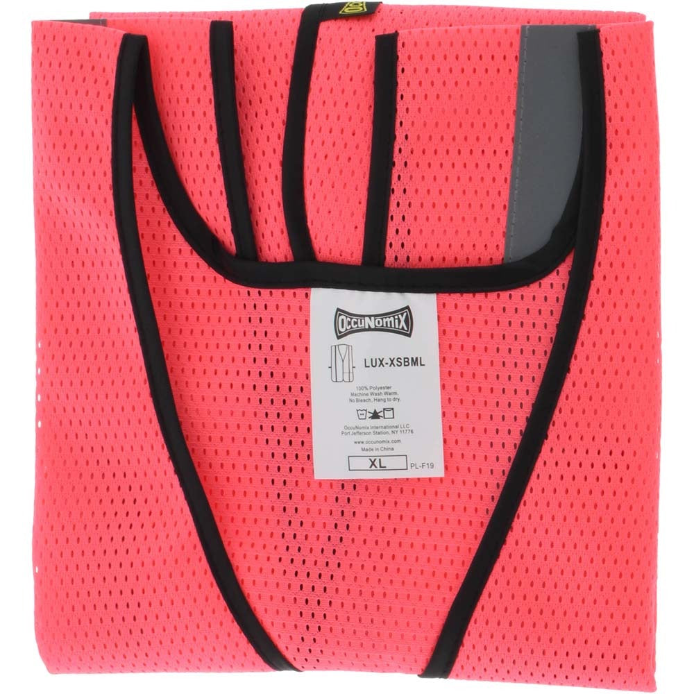 OCCUNOMIX Occunomix LUX-XSBML-PXL High Visibility Safety Vest Xl
