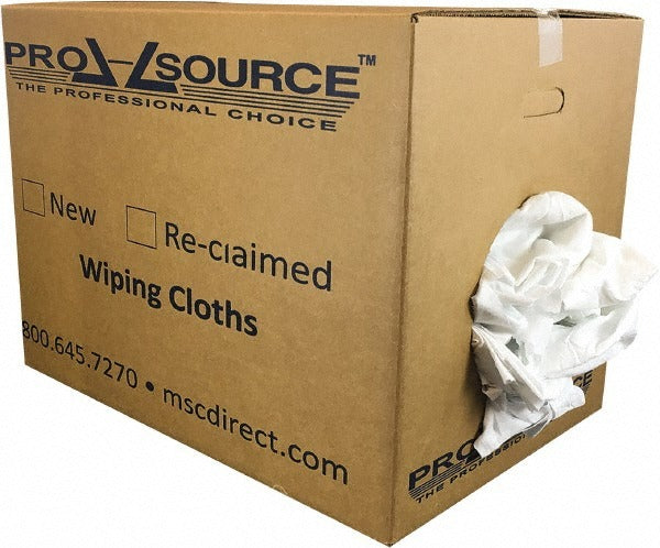PRO-SOURCE Pro-source R010-W39-50 Cotton Rag Reclaimed Sheeting 50 Lb