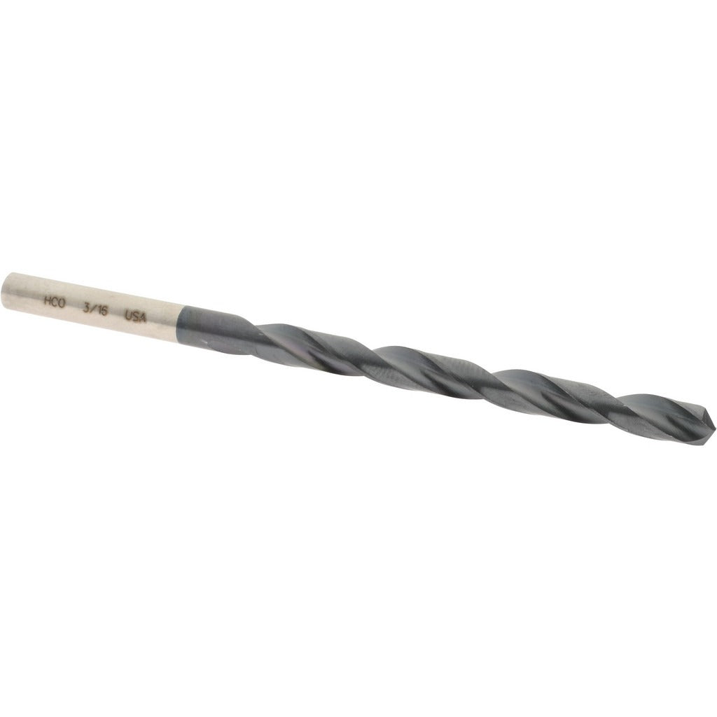 HERTEL Hertel 4139630 Cobalt Jobber Drill Bit 3/16 Inch