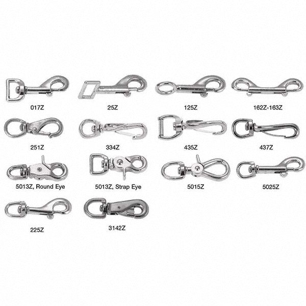 CAMPBELL Campbell T7615012 Swiveling Round Eye Bolt Snap 90 Lb