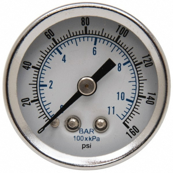 PARKER Parker K4515N18160 Frl Pressure Gauge 0-160 Psi