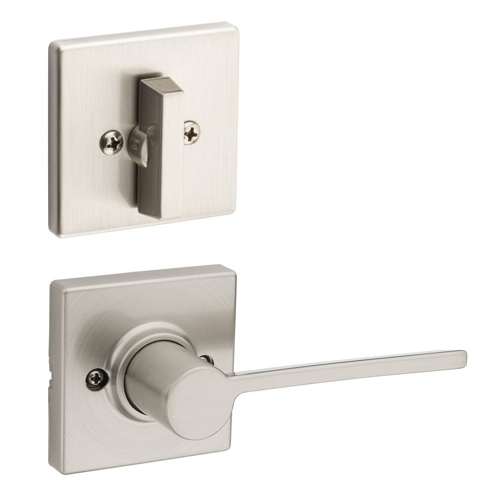 KWIKSET Kwikset 966LRLSQTLH-15.UNIV Ladera Lever Handleset Trim
