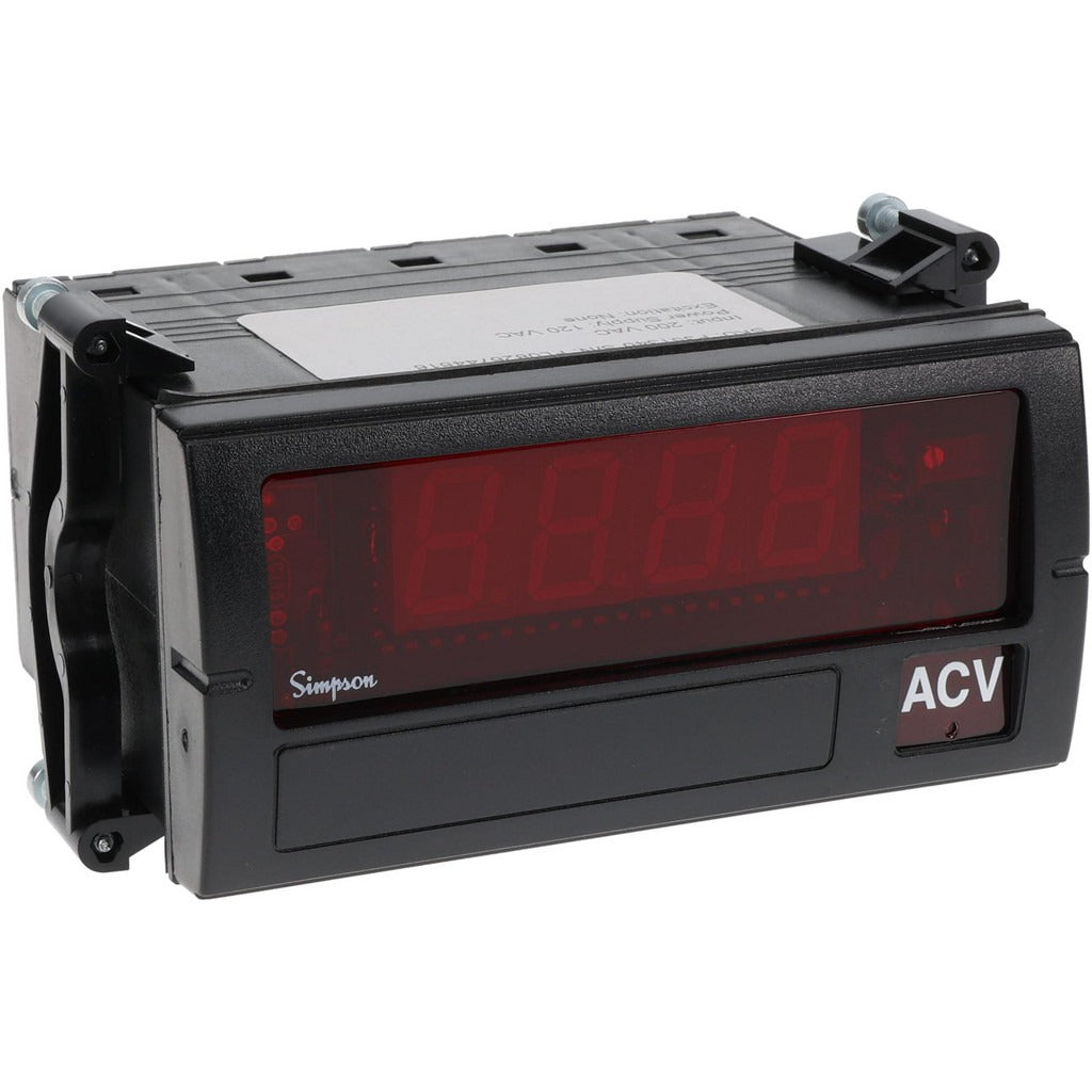 SIMPSON ELECTRIC Simpson Electric F35-1-34-0 Ac Voltmeter Panel Meter