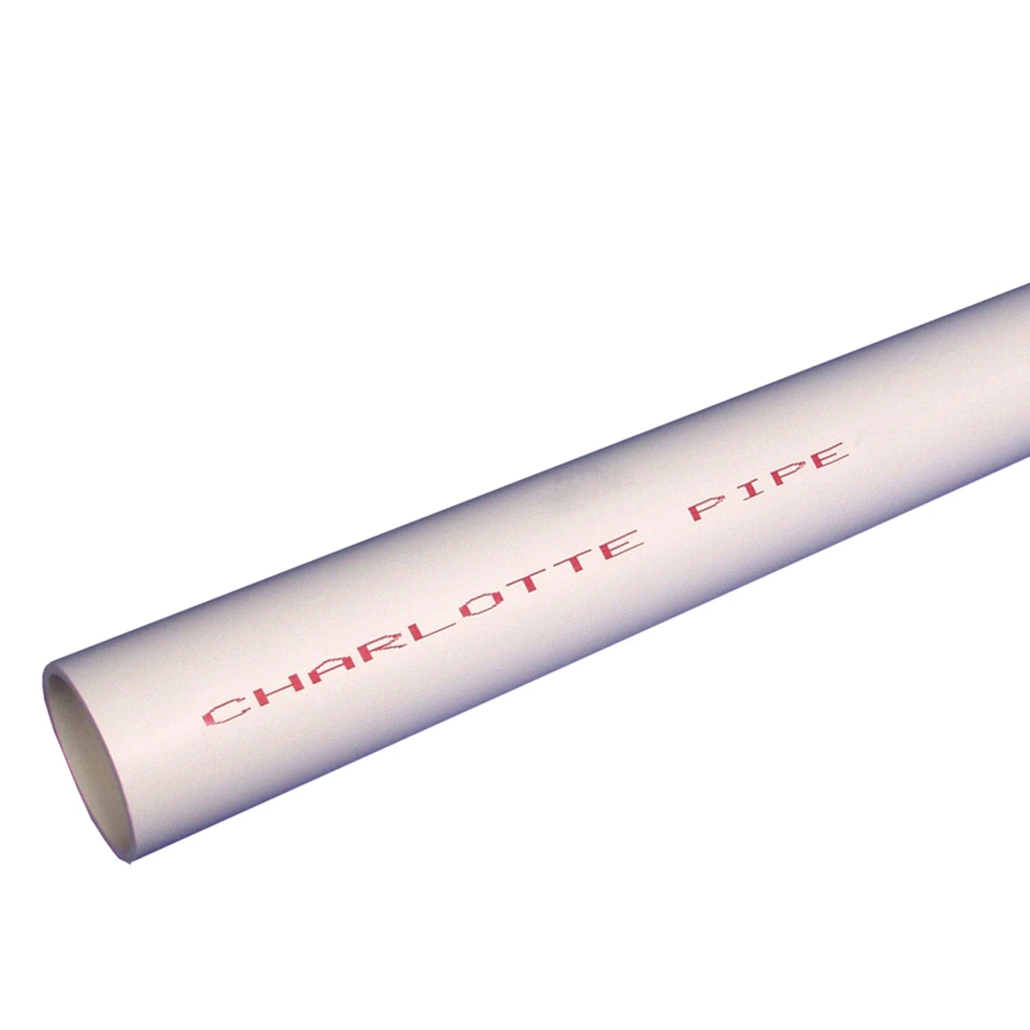 CHARLOTTE PIPE Charlotte Pipe PVC 04010 1000HC Schedule 40 PVC Pipe (1 in. x 5 ft)
