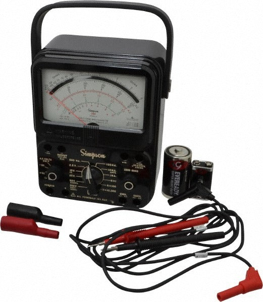 SIMPSON ELECTRIC Simpson Electric 12388 Analog Milliammeter Multimeter