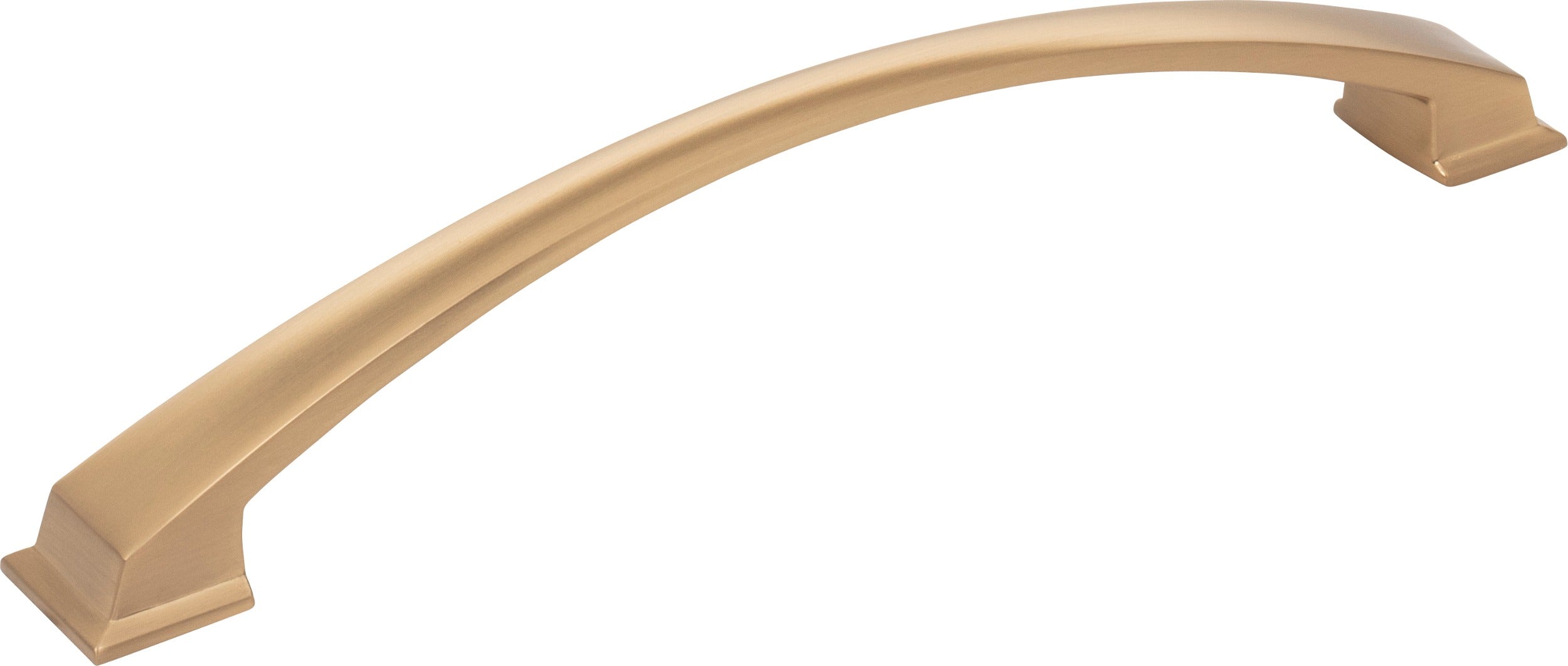 JEFFREY ALEXANDER Jeffrey Alexander 944-192SBZ Arched Cabinet Pull Satin Bronze
