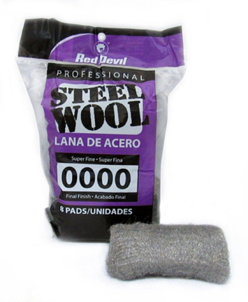 RED DEVIL Red Devil 0320 Super Fine Steel Wool 8 Pack