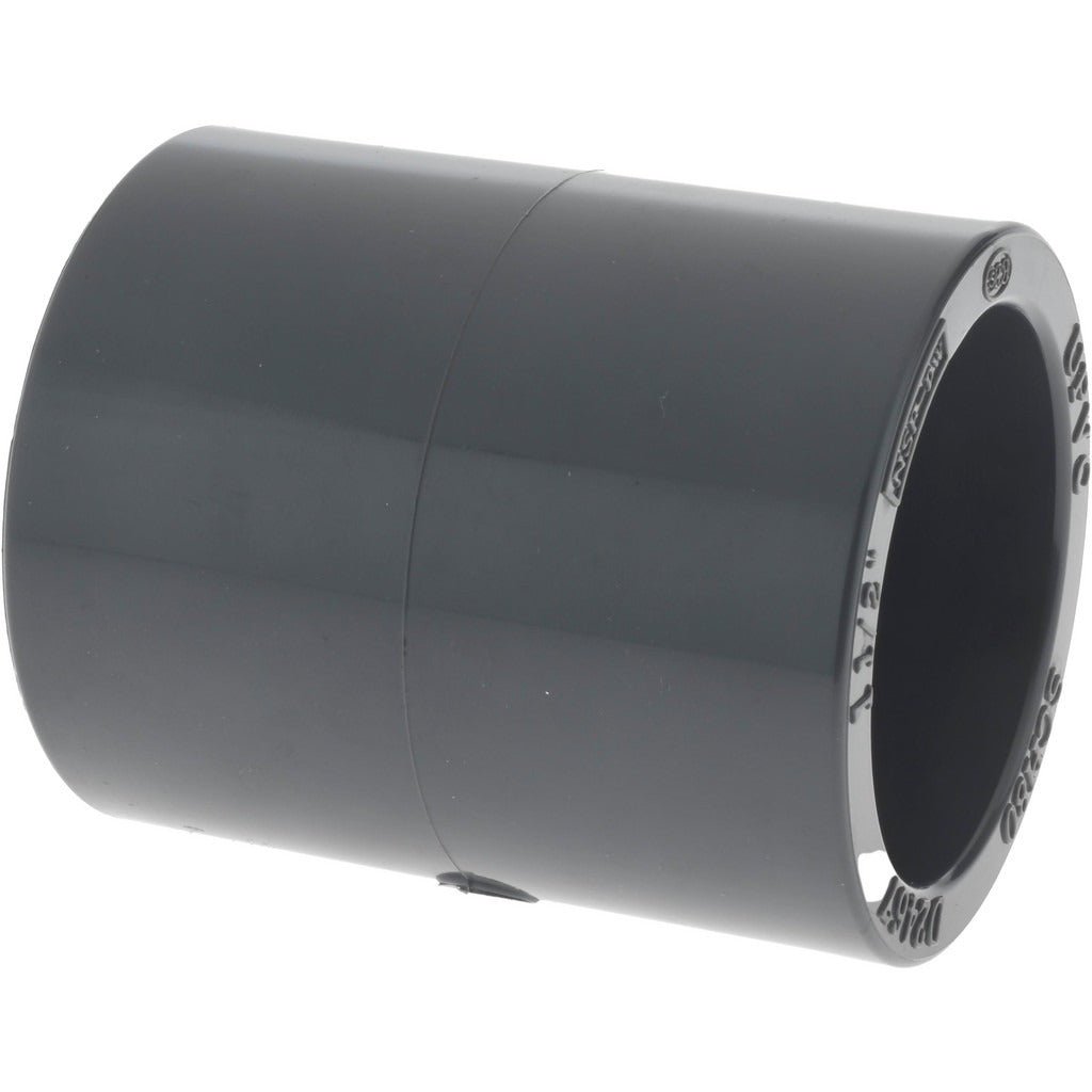 PRO-SOURCE Pro-source 90380300409 Pvc Pipe Coupling 1-1/2 in Sch 80
