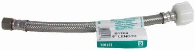 FLUIDMASTER Fluidmaster Inc B1T09 Ss Toilet Connector 9 Inches