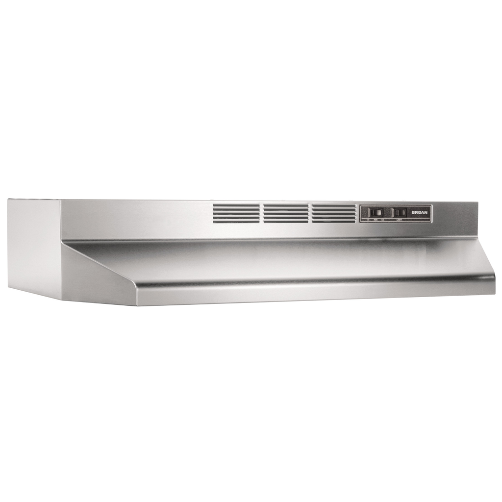 Broan 413004 Non-Ducted Range Hood 2 Amp 120 Volt 30 x 17-1/2 x 6 Inch Replacement MPN