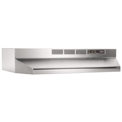 Broan 413004 Non-Ducted Range Hood 2 Amp 120 Volt 30 x 17-1/2 x 6 Inch Replacement MPN