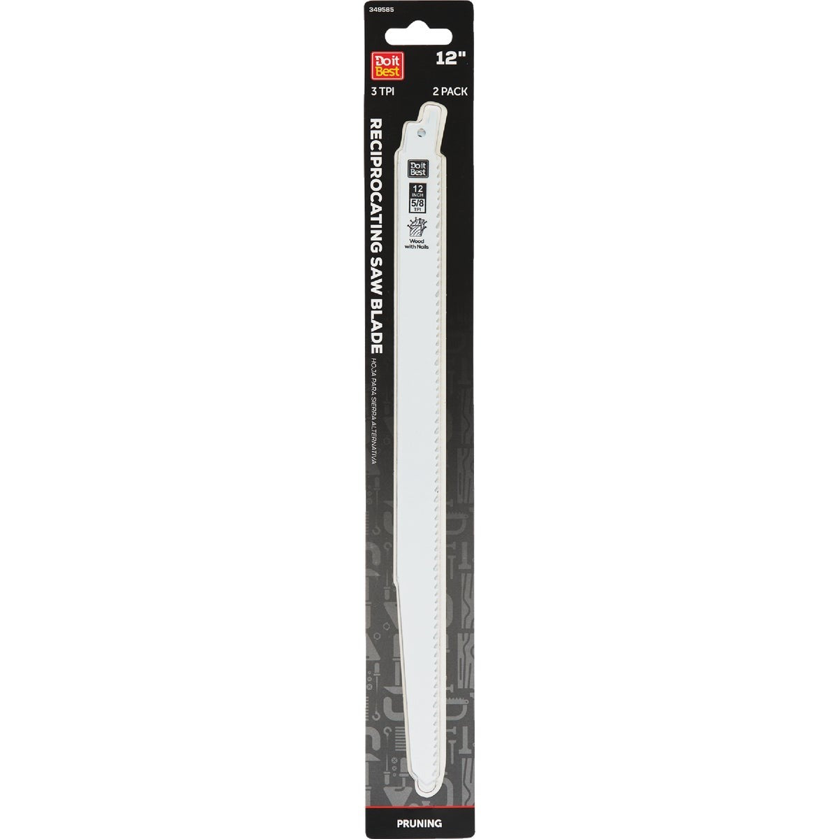 BSC PREFERRED Bsc Preferred QJDIB-RS-012 Reciprocating Saw Blade 2 Pack