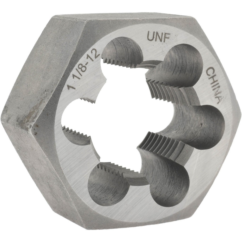 VALUE COLLECTION Value Collection 365-1082 Hex Rethreading Die 1-1/8-12 Unf