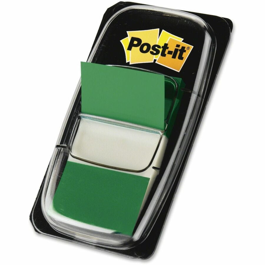 3M 3M MMM680GN12 Post-it Flag Value Pack 1 inches x 1 3/4 inches (50 per dispenser, 12 pack)