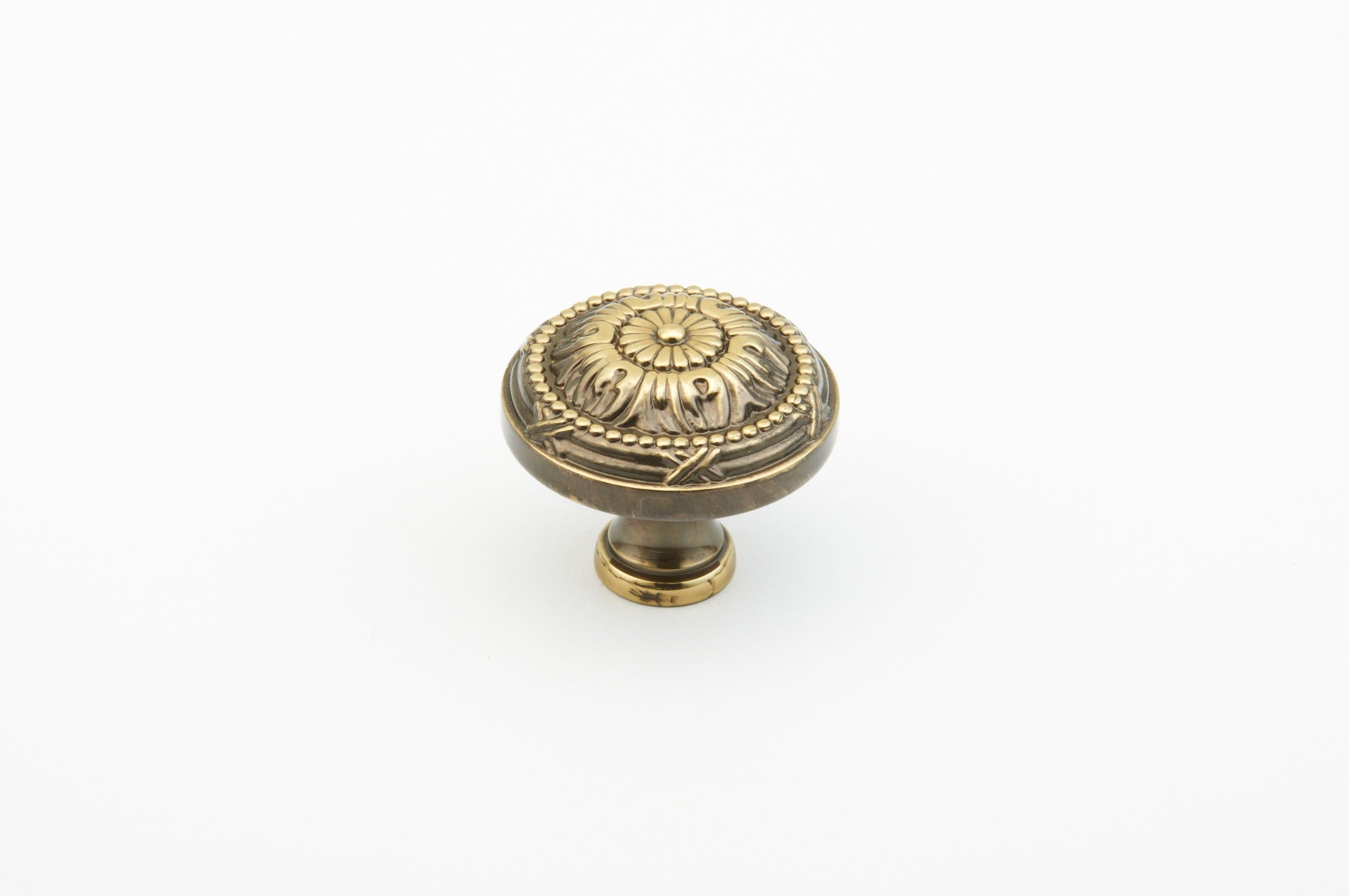 SCHAUB Schaub 752-ALP Cabinet Knob Antique Light Polish